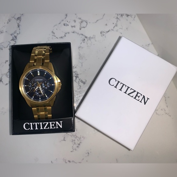 Men’s Citizen gold watch - Picture 1 of 4